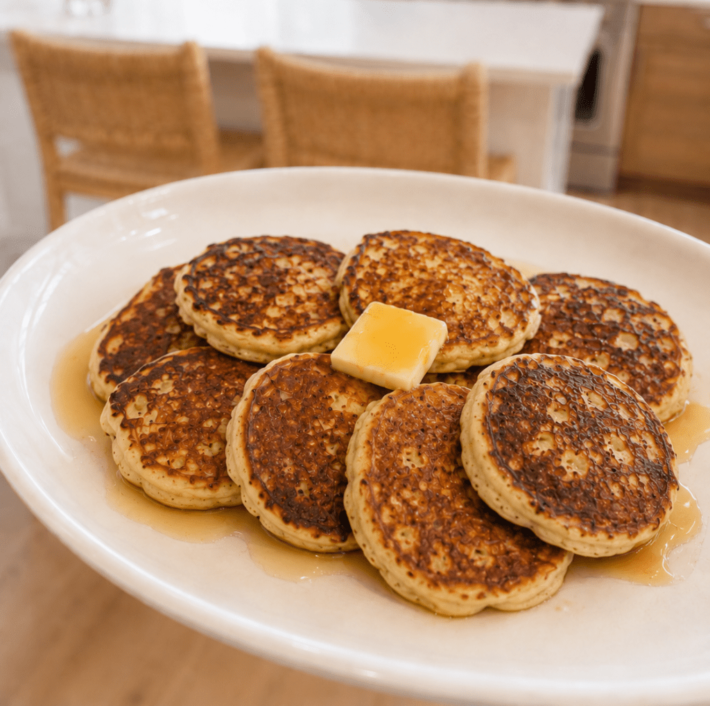 Easy Fluffy Gluten Free Banana Pancakes
